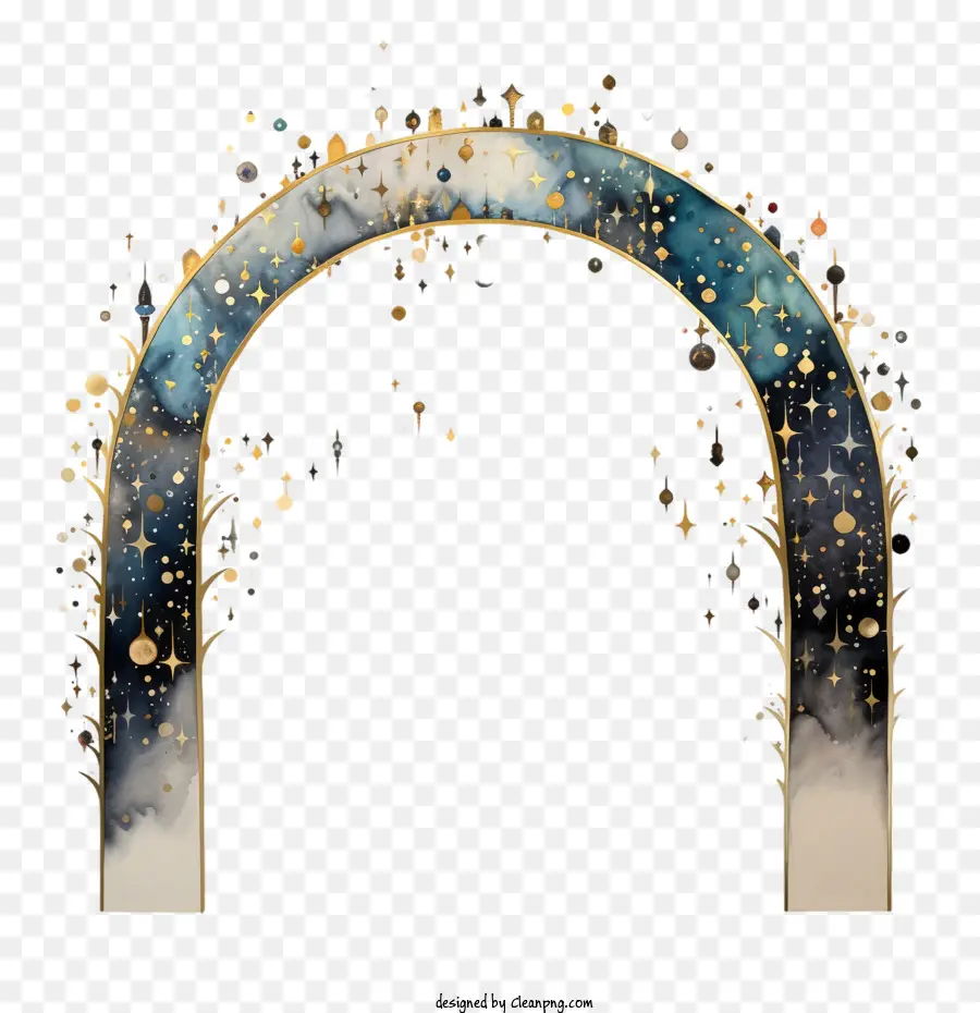 Sterne Eingangspassage des Arch Gate Bogen - 