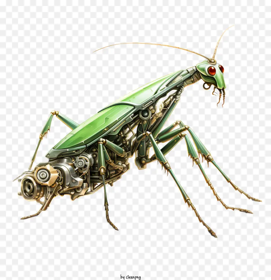 mechanische Insekten von mechanischer Insektenmantis -Ameise -Ameise -Mantis - 