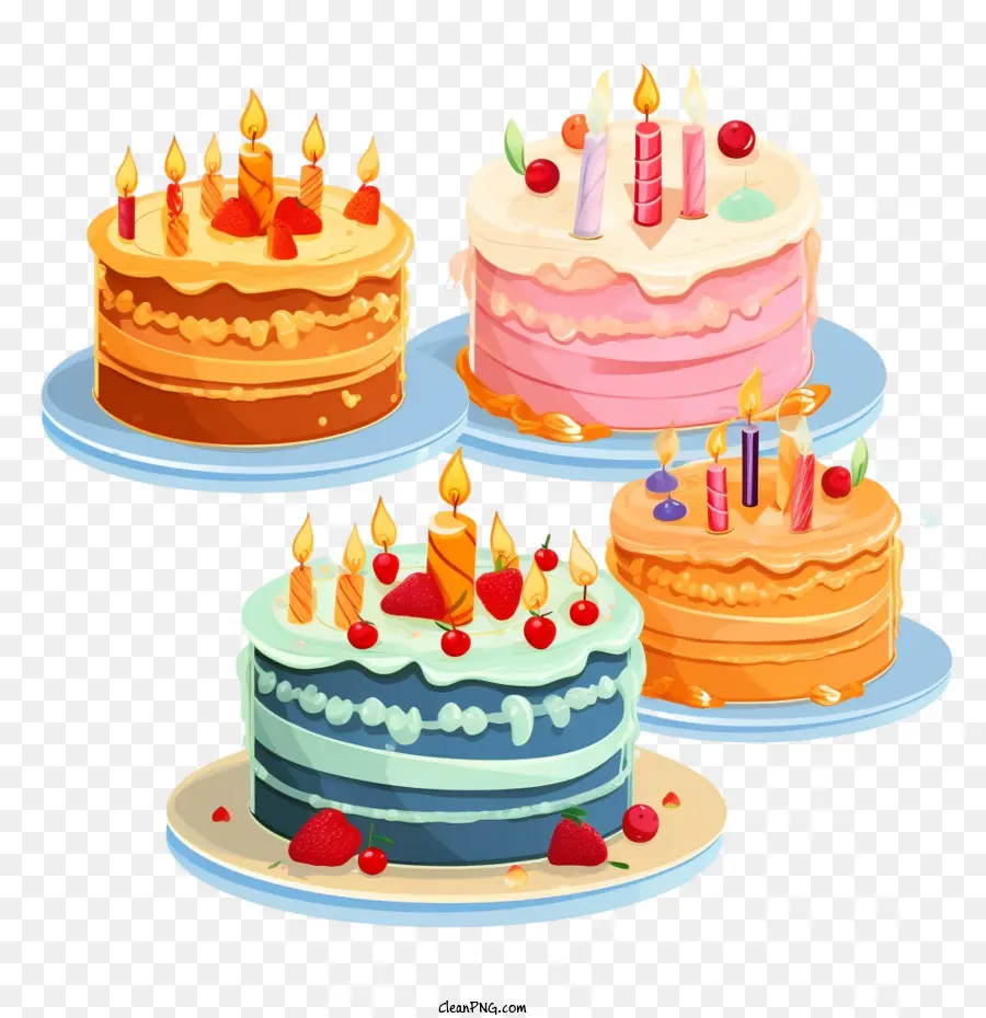 torta di buon compleanno - 