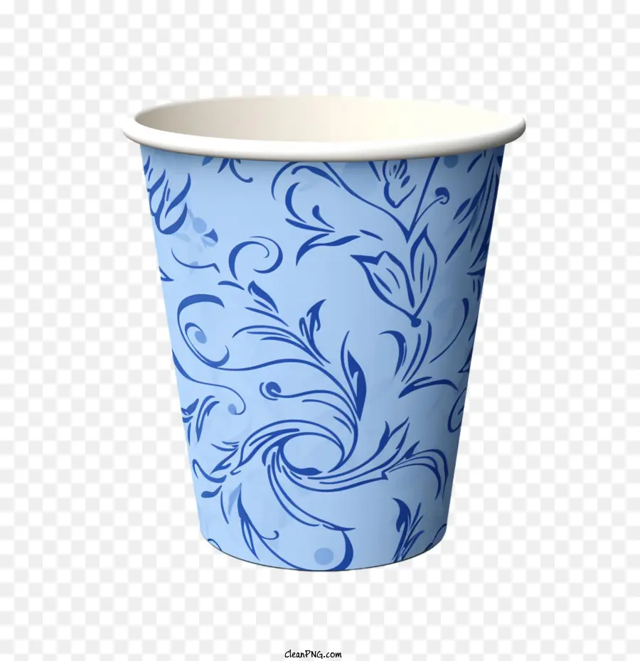 paper coffee cup
 blue paper coffee cup floral blue decorative