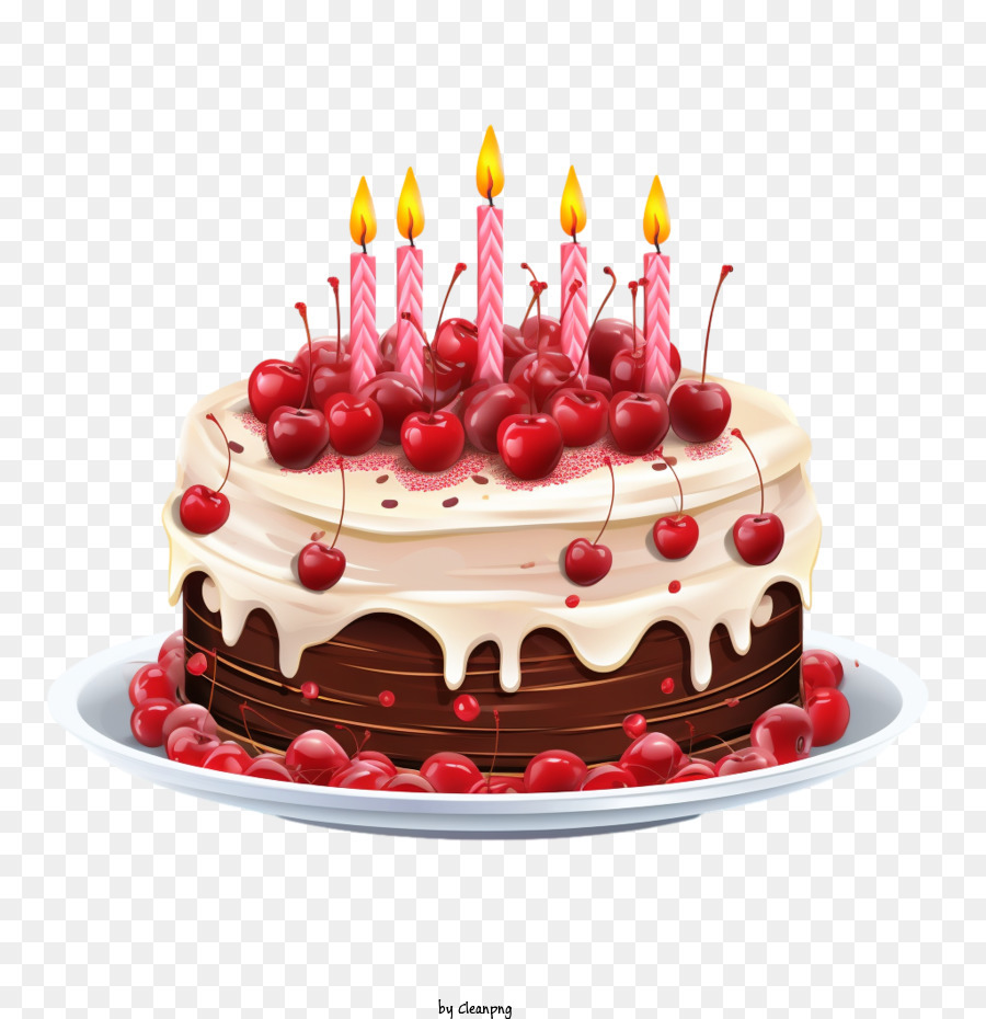 Birthday Cake PNG transparent image download, size: 1579x1700px