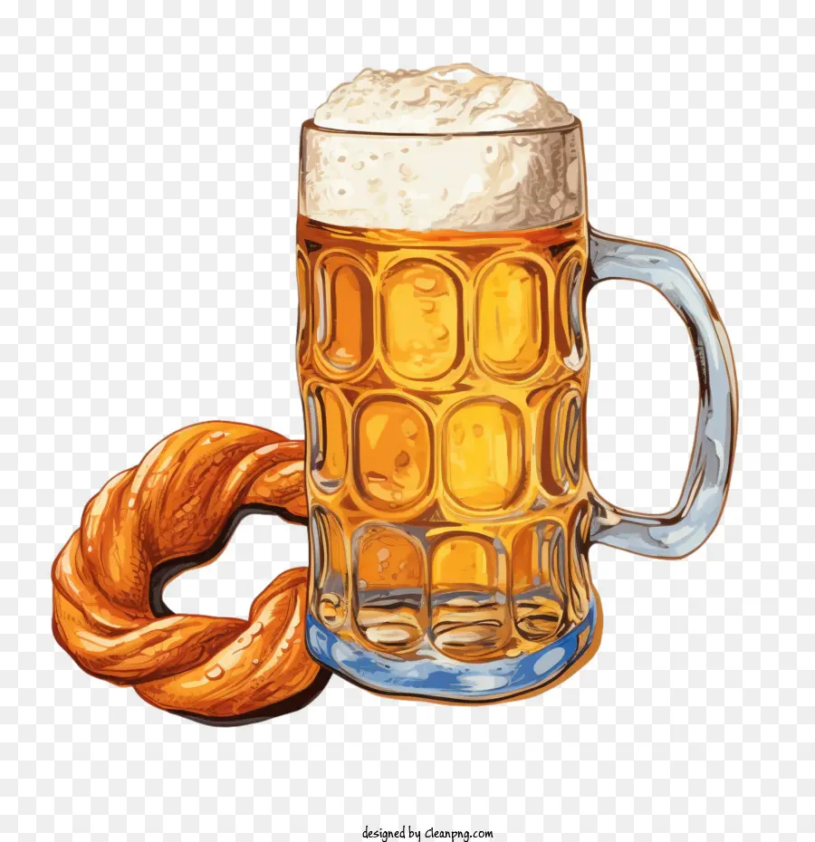 Oktoberfest Beer Beer Mug Bun Bun - 