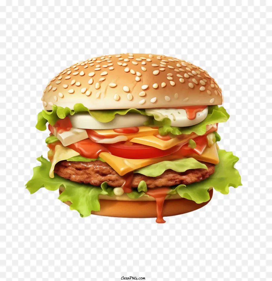 bánh hamburger - 