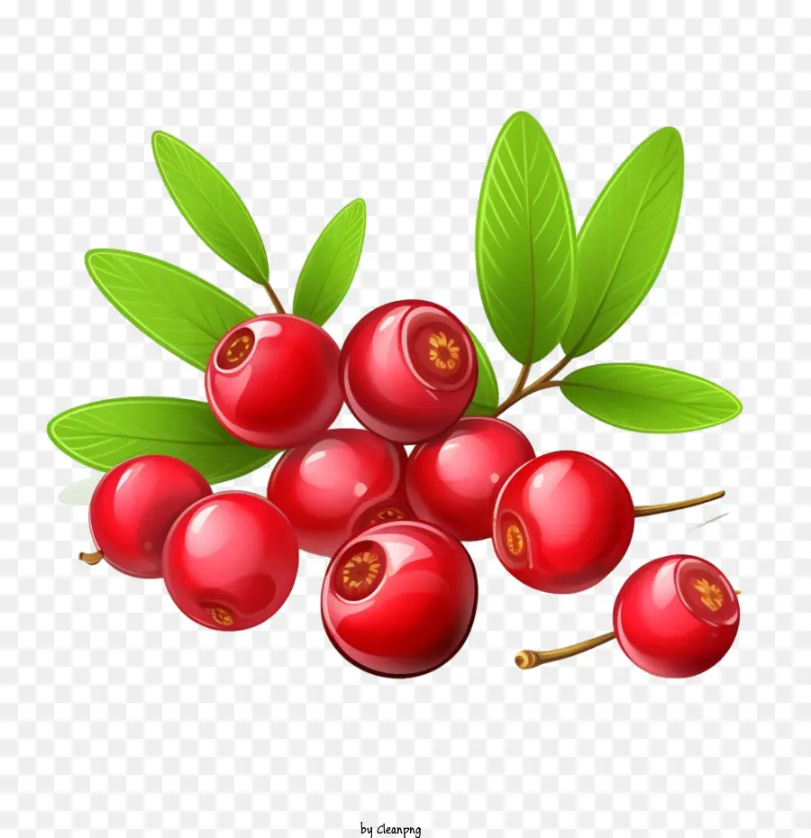 Rote Preiselbeeren Äpfel reife rote organische - 