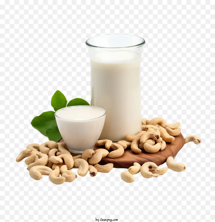 world plant milk day milk cashews glass bowl
