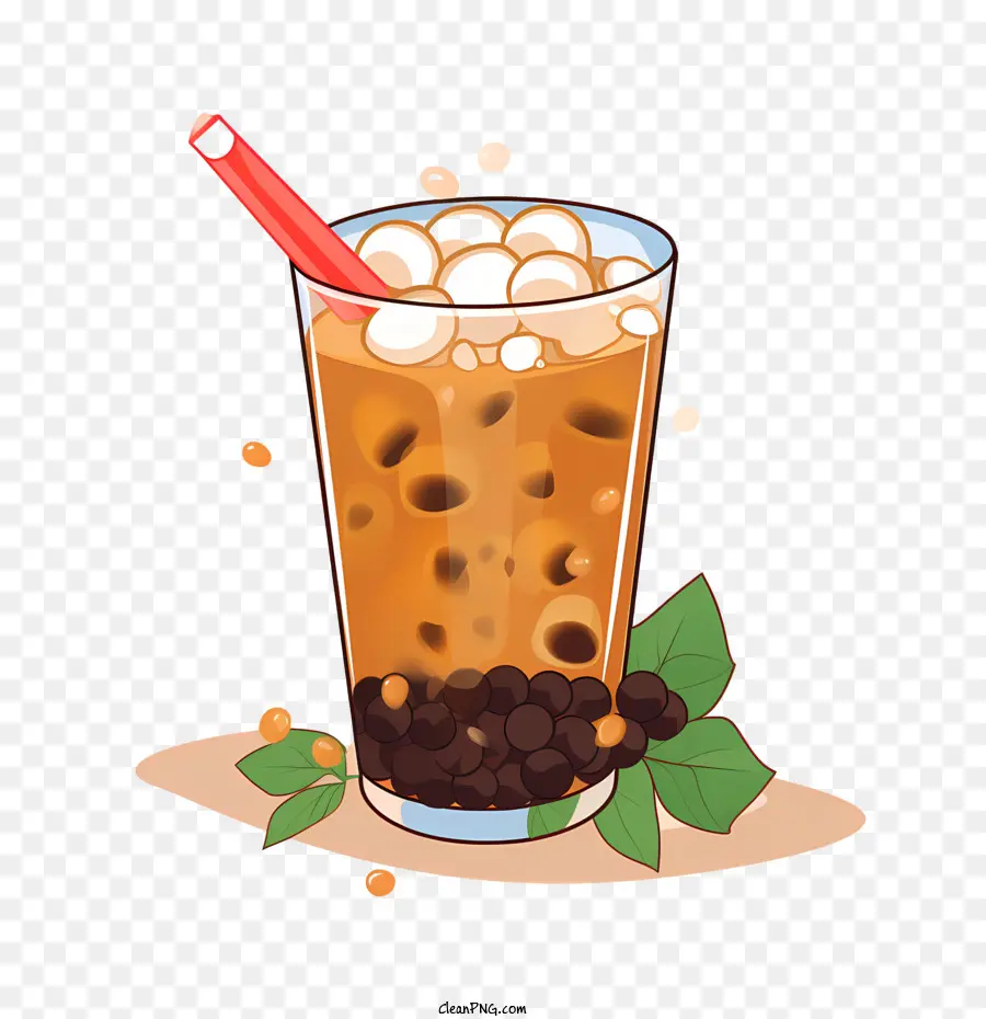 Tea sữa bong bóng trà đá trà đá caffeine - 