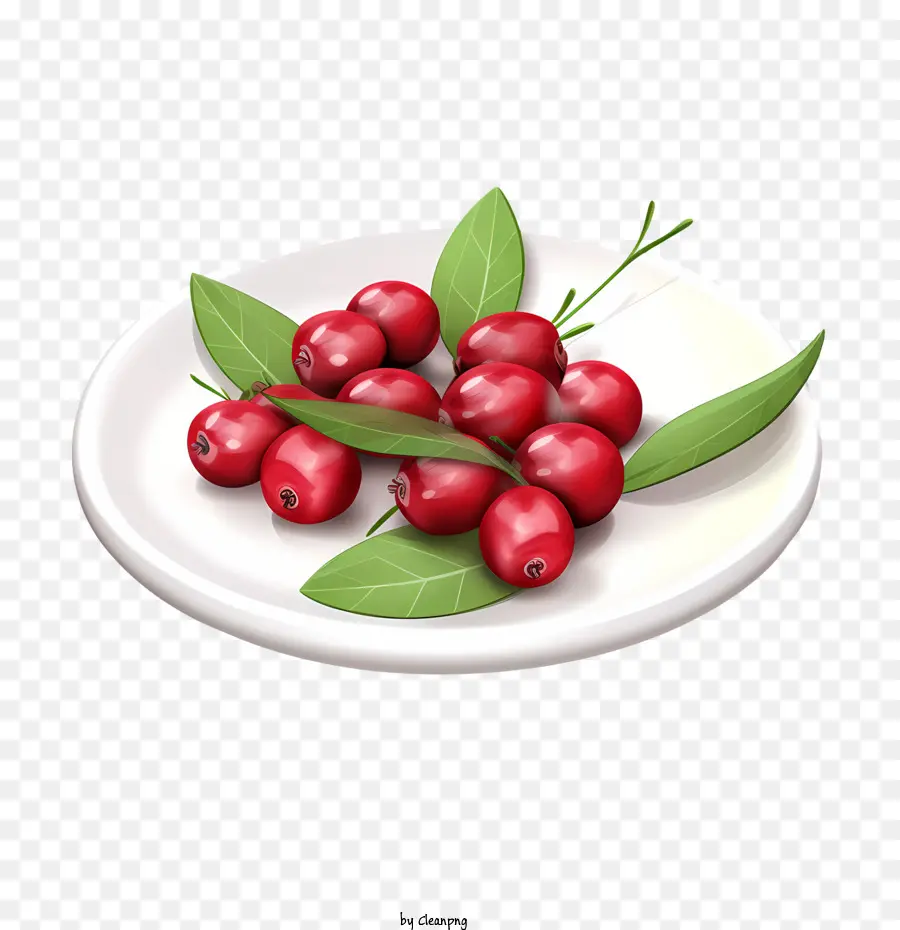 red cranberries apple fruit red ripe