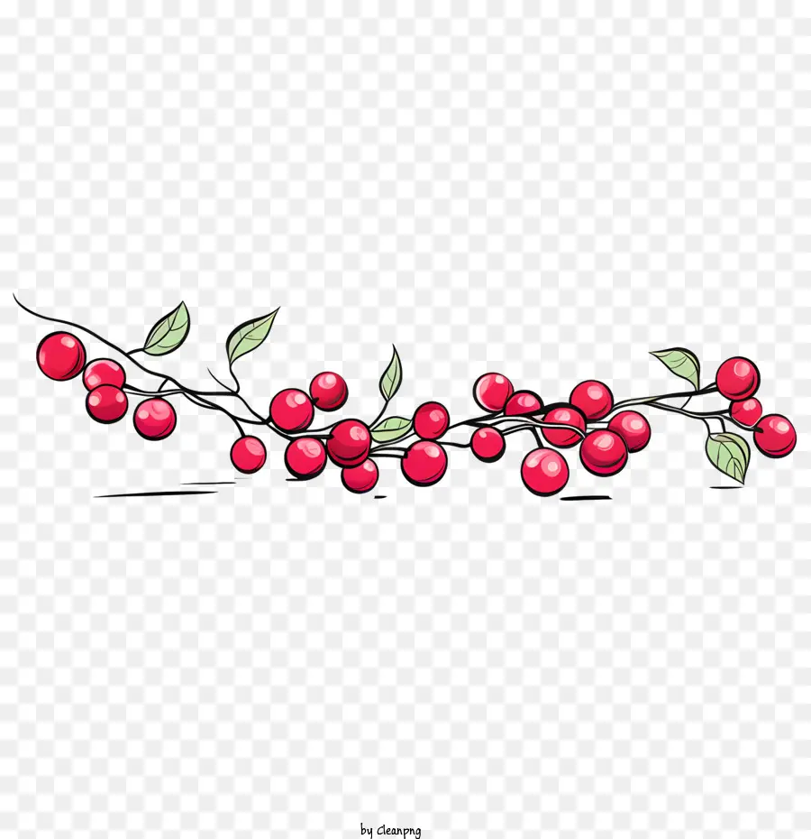 red cranberries red berries berry branches berry tree berry cluster