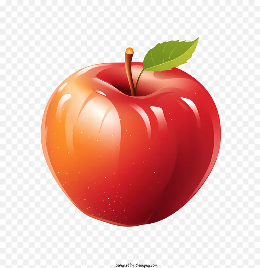 Mangia un frutto di mela rossa di mela rossa biologica - 