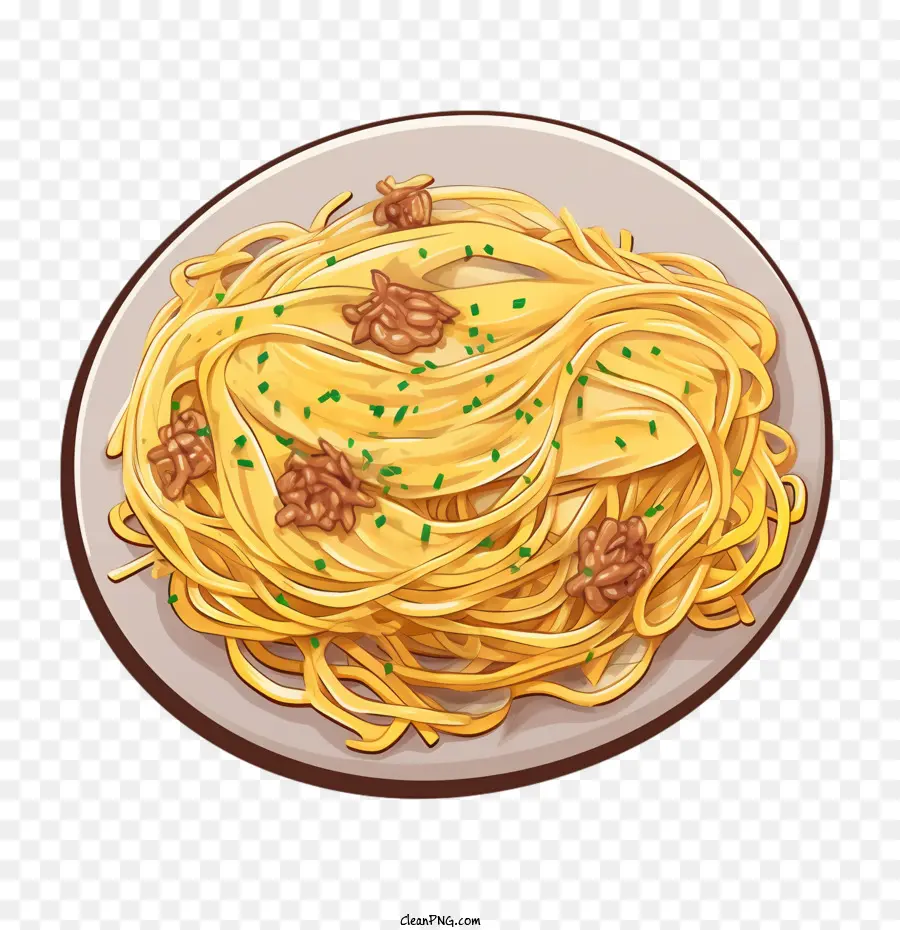 Spaghetti Spaghetti Pasta Italienisches Essen - 
