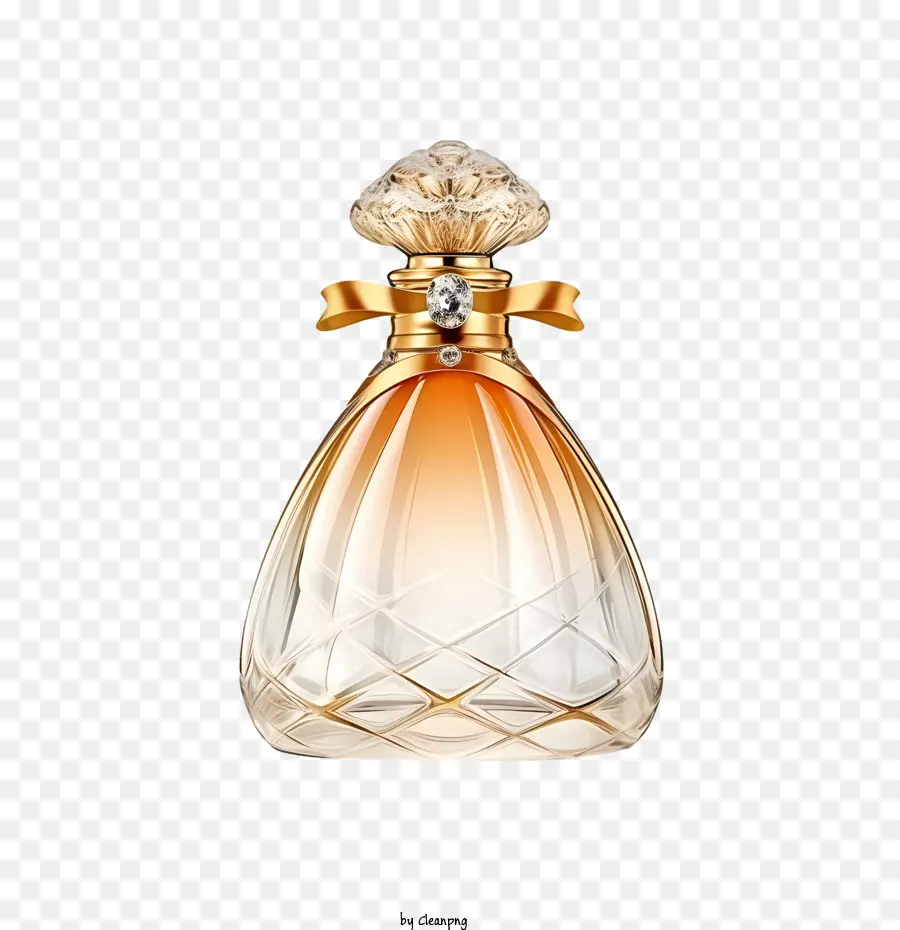 perfume bottle perfume bottle crystal golden elegant