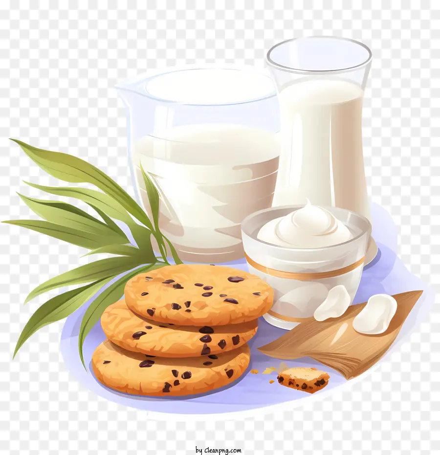 Kekse und Milchschokoladenkekse Milchkekse Teigkekse Jar - 