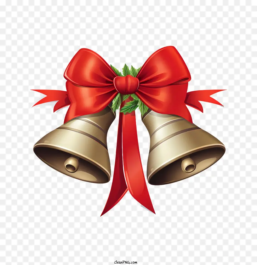 Jingle Bells Bell Red Bogen Weihnachtsschmuck - 
