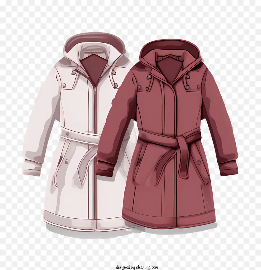 áo khoác mùa đông áo khoác màu đỏ trắng ấm - 