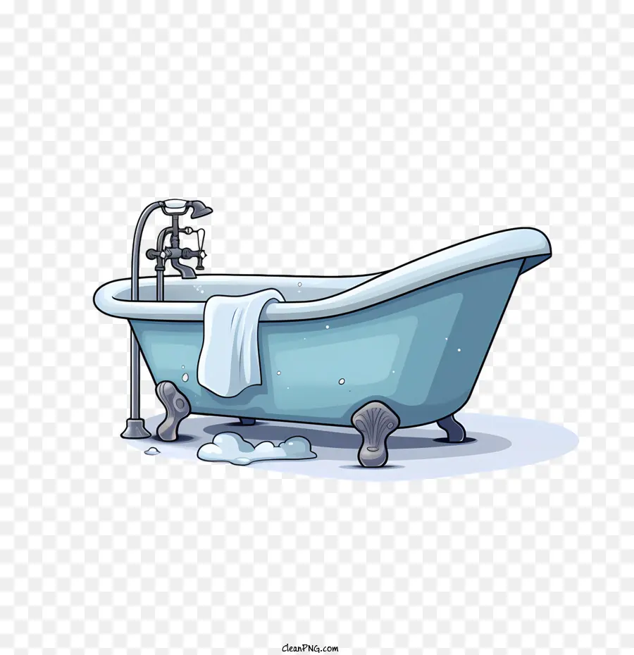 vasca da bagno per la festa del bagno vano a bagno blu freddo - 