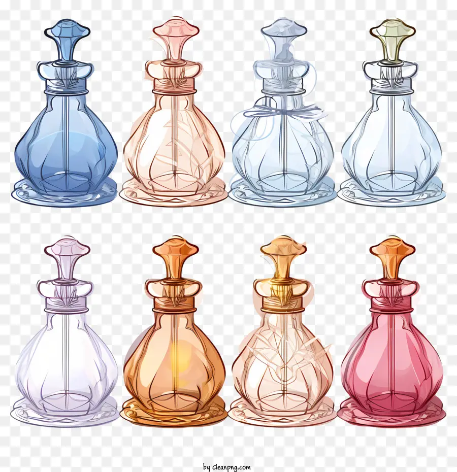 bottiglia di profumo bottiglia di profumo in vetro bottiglia vintage - 