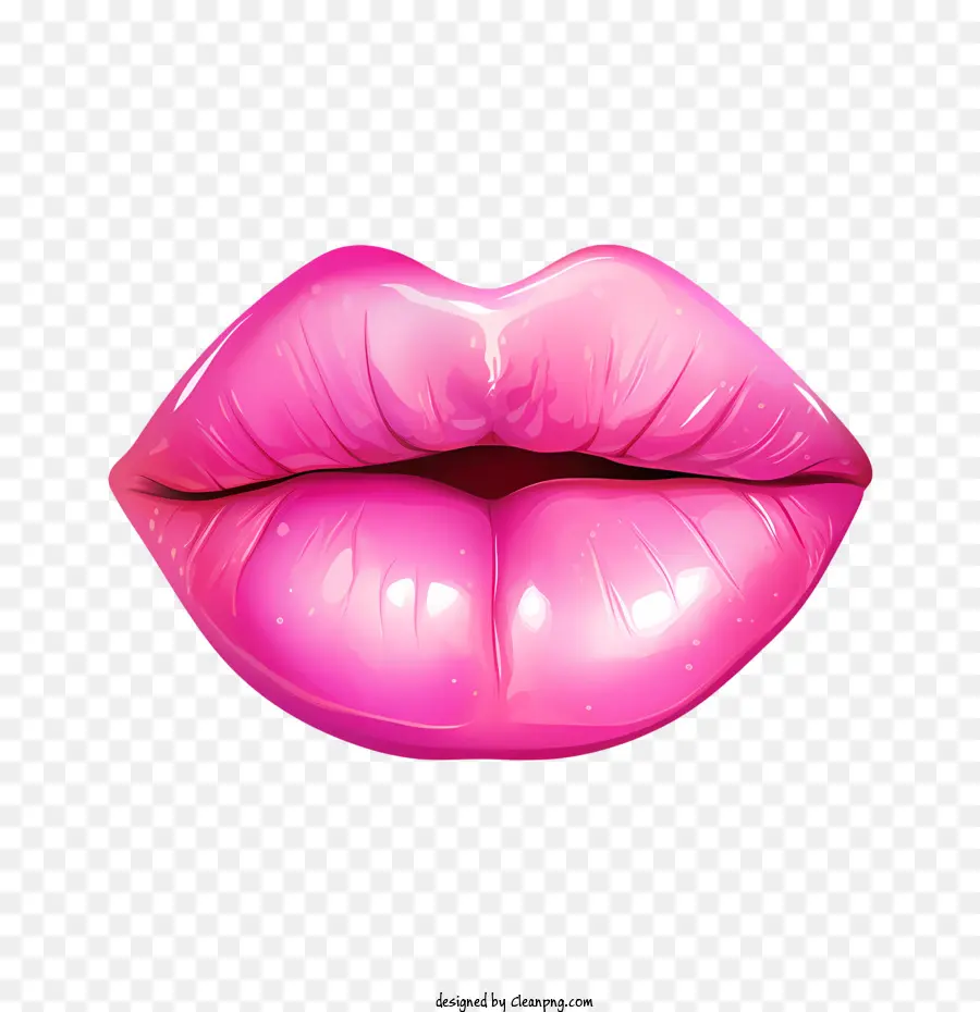 rosa Lippen rosa Lippenstiftlippen Make -up - 