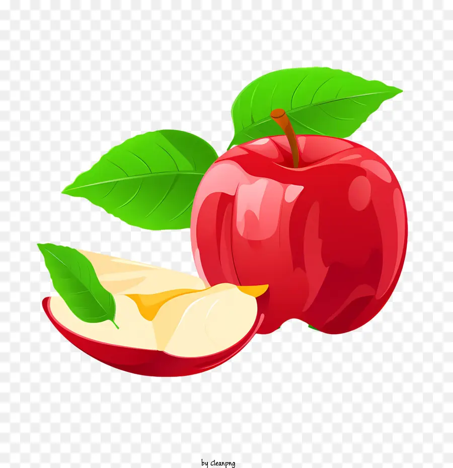 Mangia un frutto rosso maturo di mele di mela rossa - 