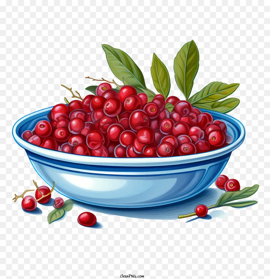 red cranberries bowl
 red cranberries cherries fruit bowl