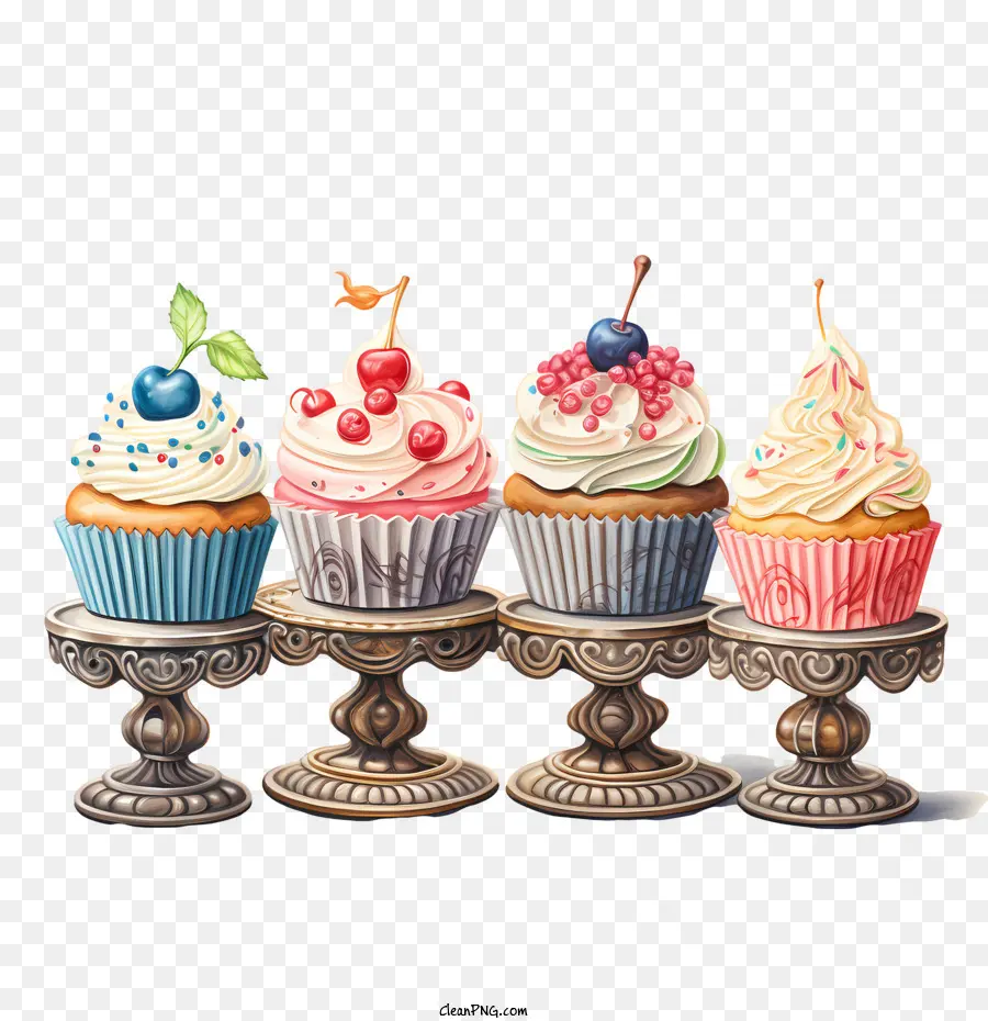 National Cupcake Day Cakes Gebäck Desserts Backwaren - 