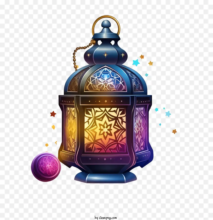 Ramadan Kareem Lantern Lantern Arabic Decorative Festlichkeit - 