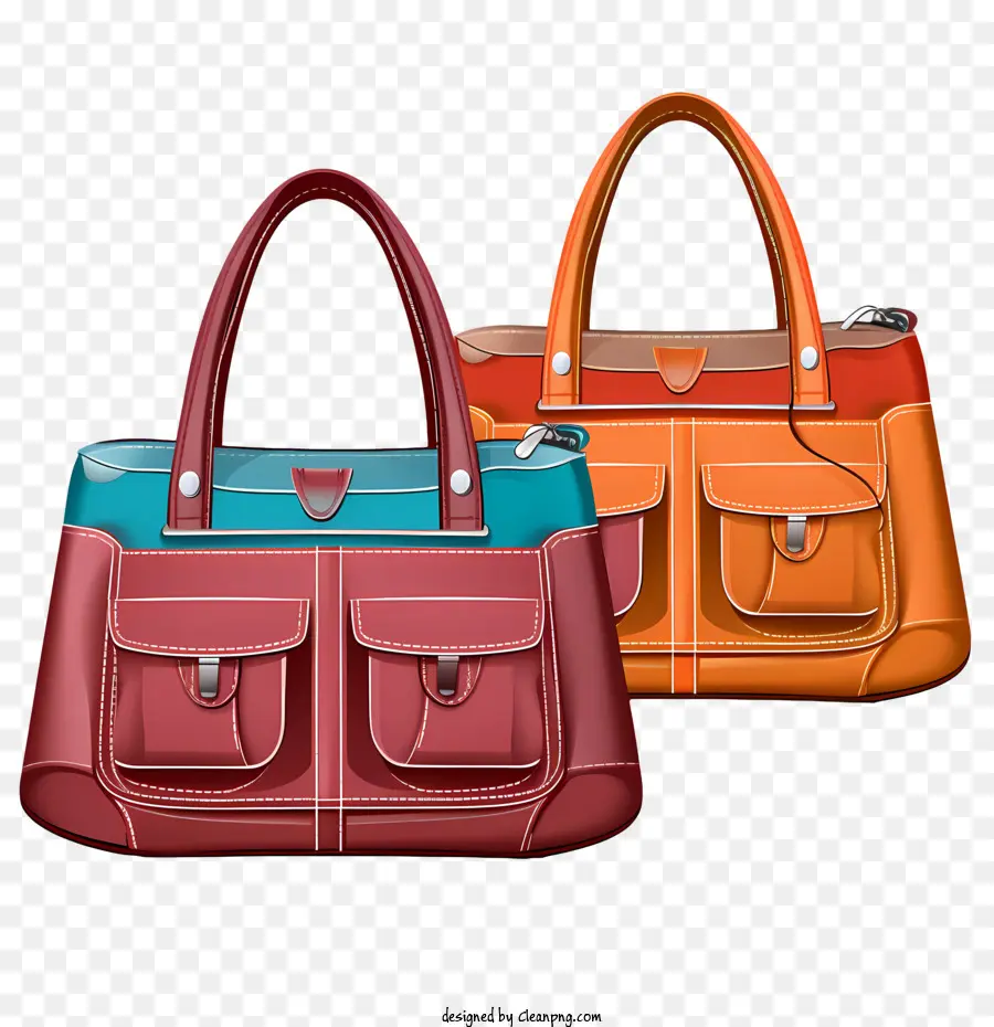 Handtasche Tag Handtasche Geldbörse Mode Leder - 