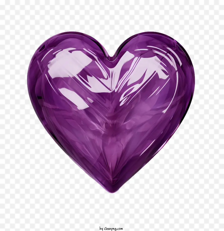 purple heart day purple heart crystal shiny
