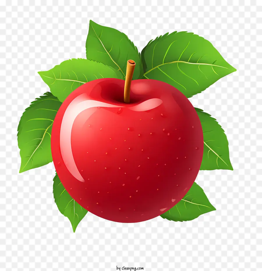 Essen Sie einen roten Apfeltag Apfelrote Früchte Natur - 