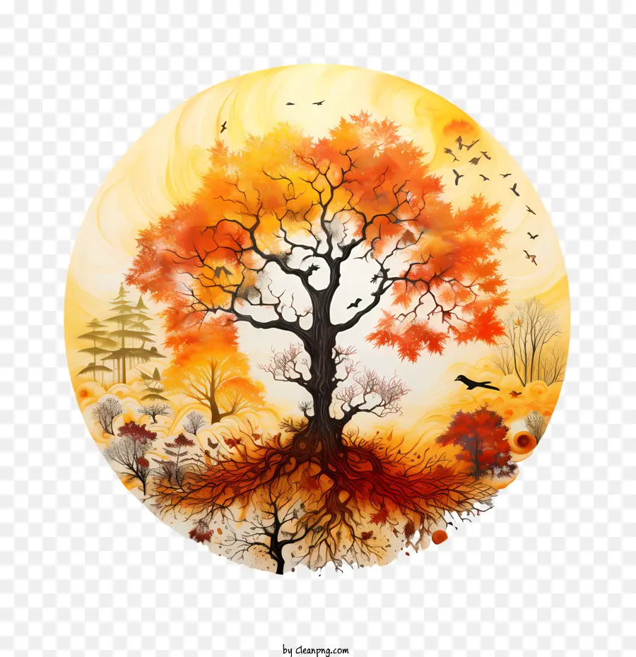 Cây Equinox mùa thu mùa thu - 