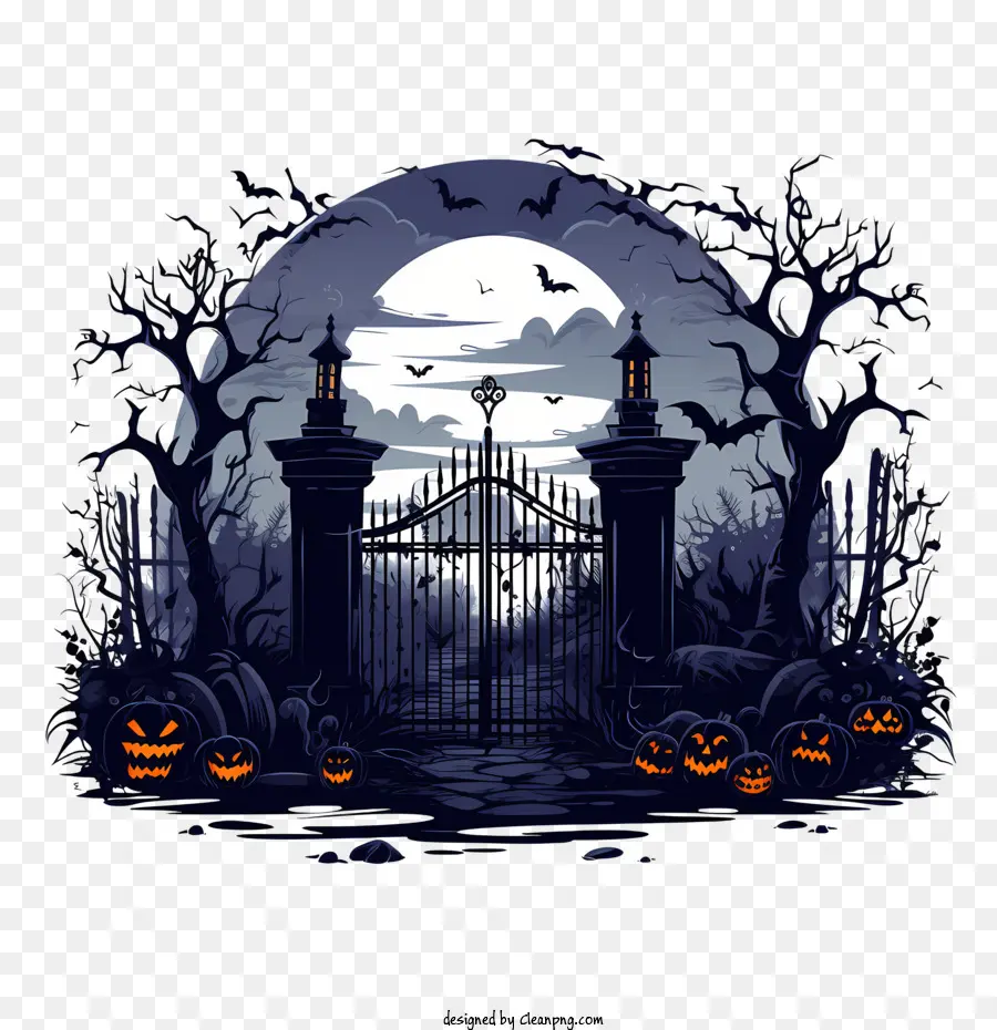 Halloween Friedhof - 
