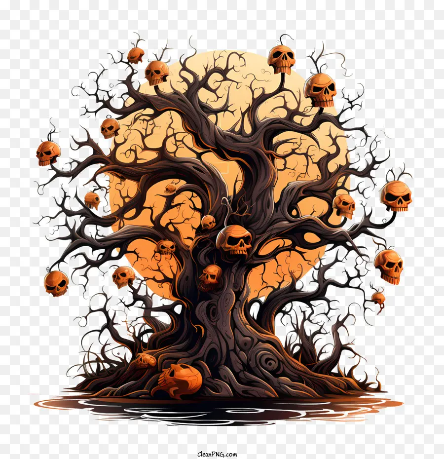 halloween Baum - 