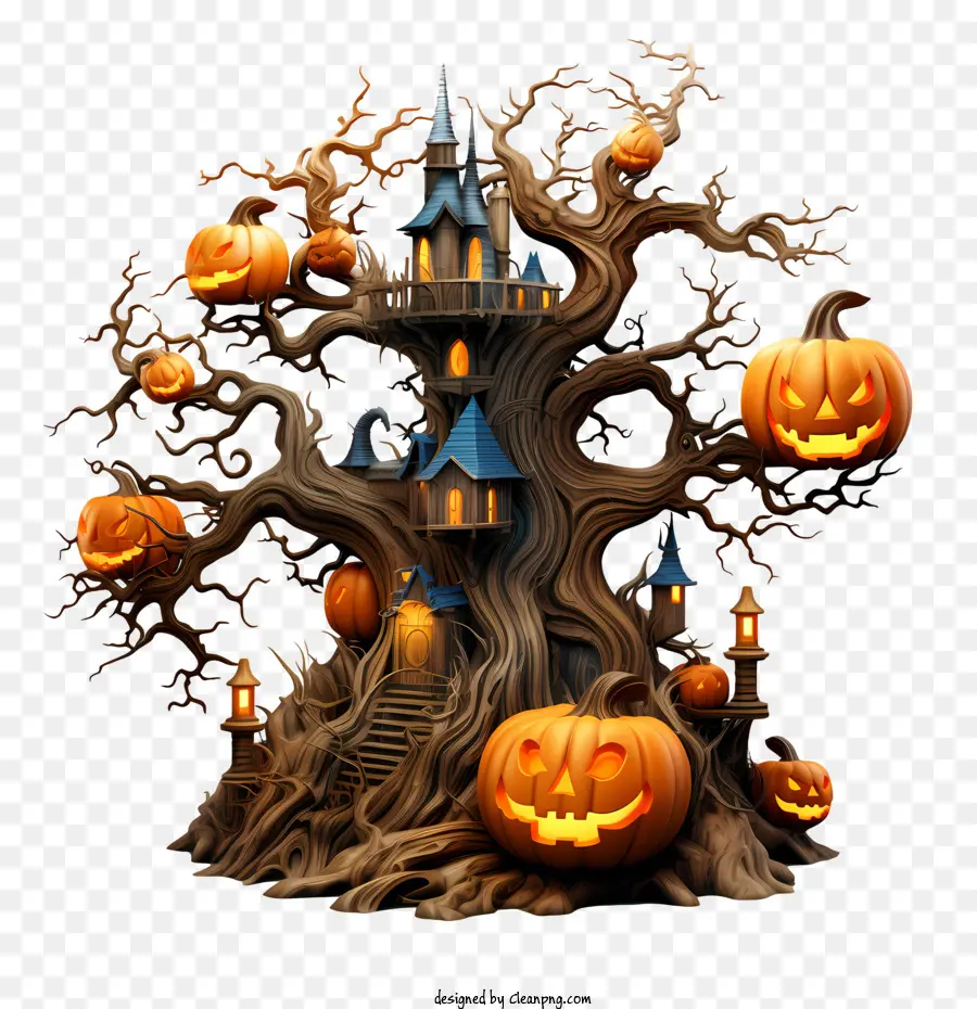 halloween cây - 