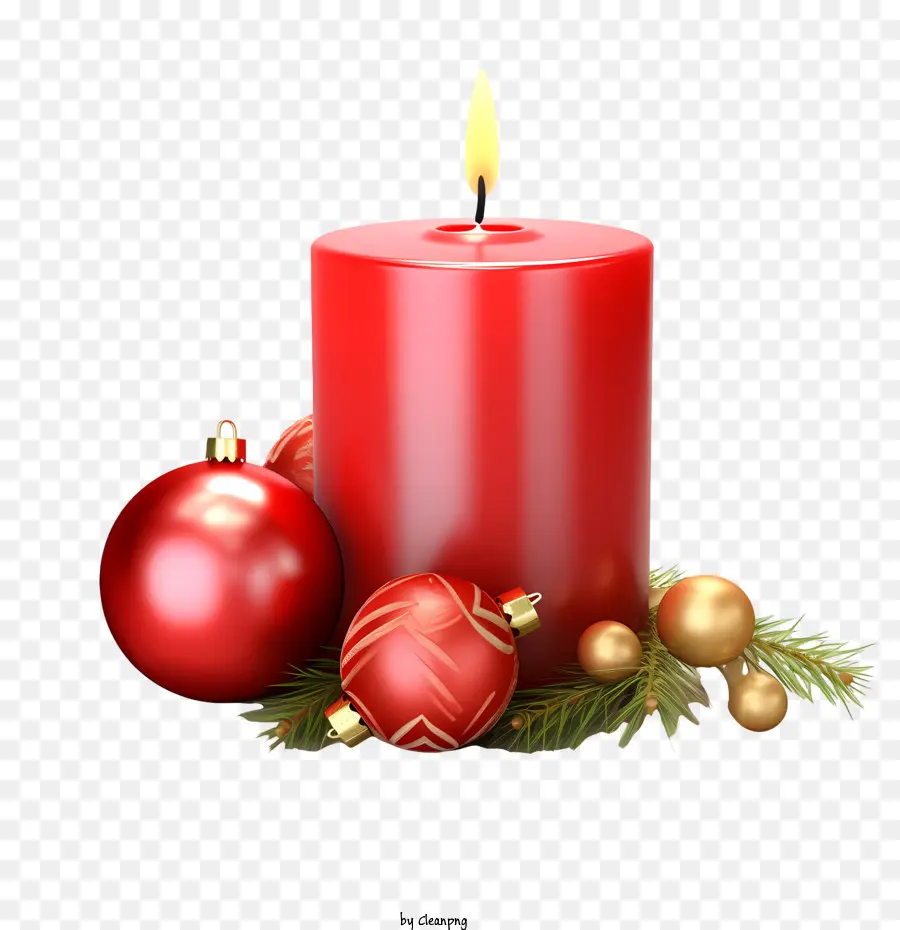 Christmas candle