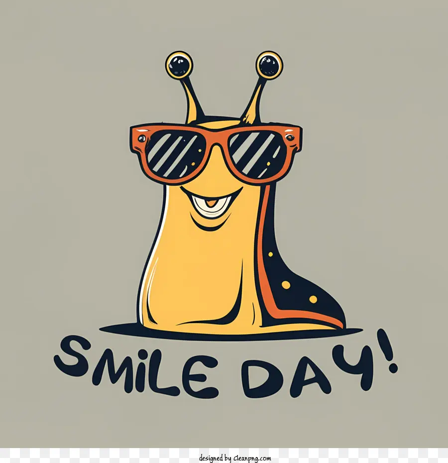 world smile day smile dirt cute slug