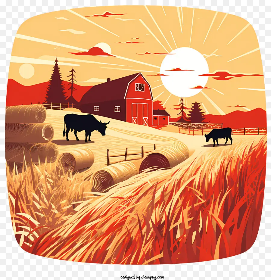 Hay Day Barn Farm Countryside Gras - 
