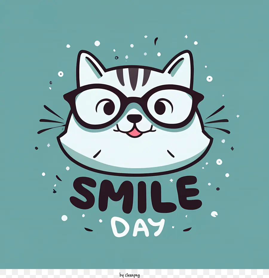 World Smile Day Cat Cat Smiley Happy Day - 