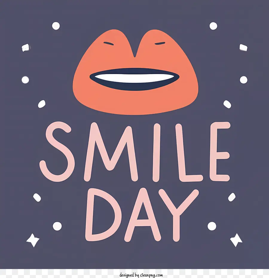 World Smile Day Smile Lips Espressione facciale felice - 