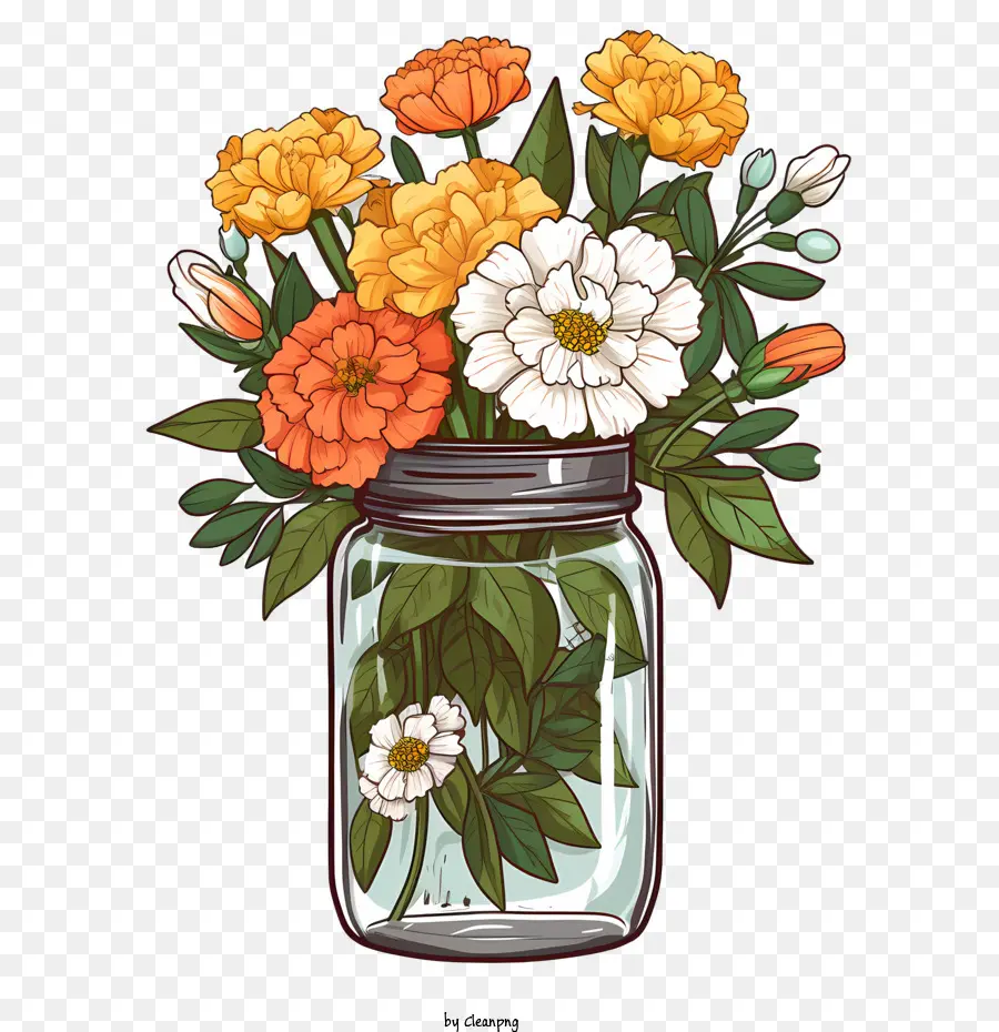 national mason jar day
 mason jar bouquet flowers mason jar