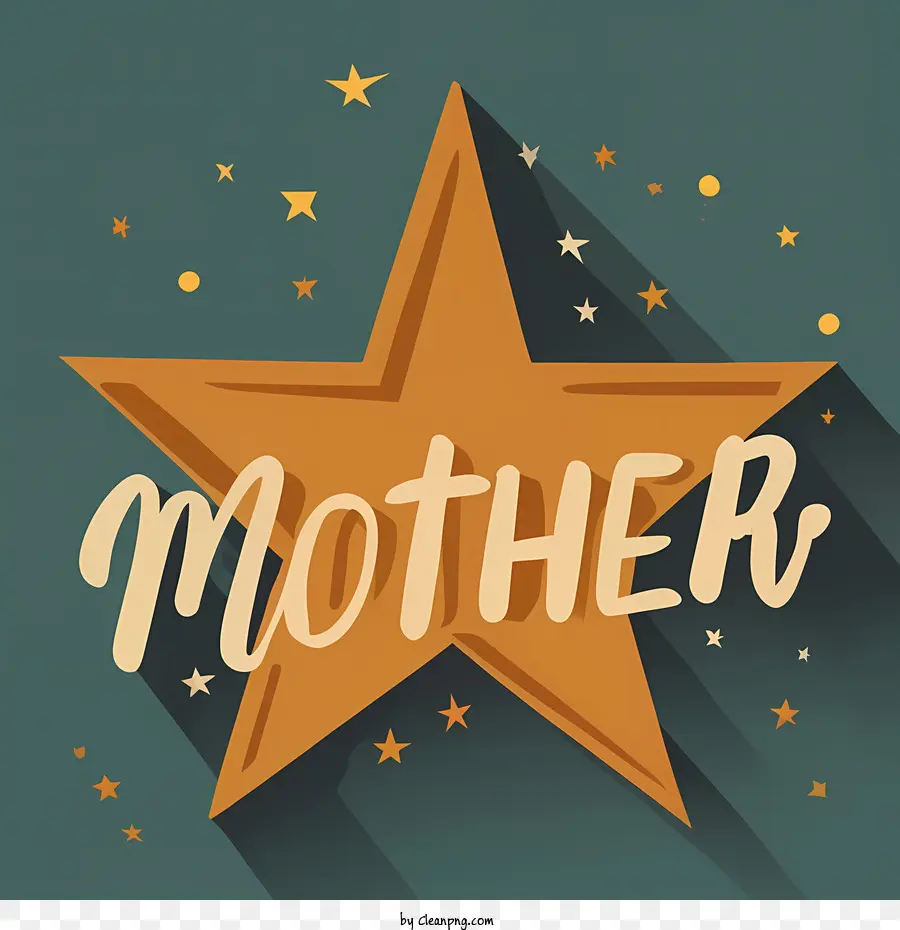 Gold Star Mutter Mutter Familie Liebes Fürsorge - 