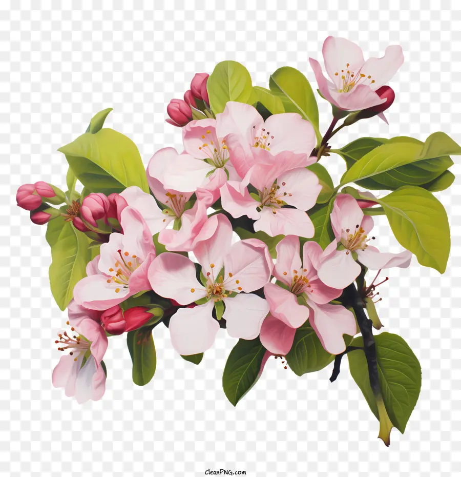 Apfelblütenblüten Blüten Bäume Zweige - 