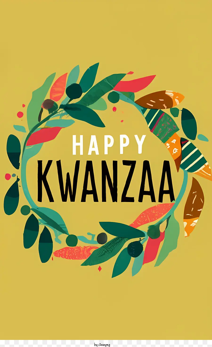 Happy Kwanzaa Happy Kwanzaa Kwanzaa Grüße Kwaanza -Poster Kwanzaa Dekorationen - 