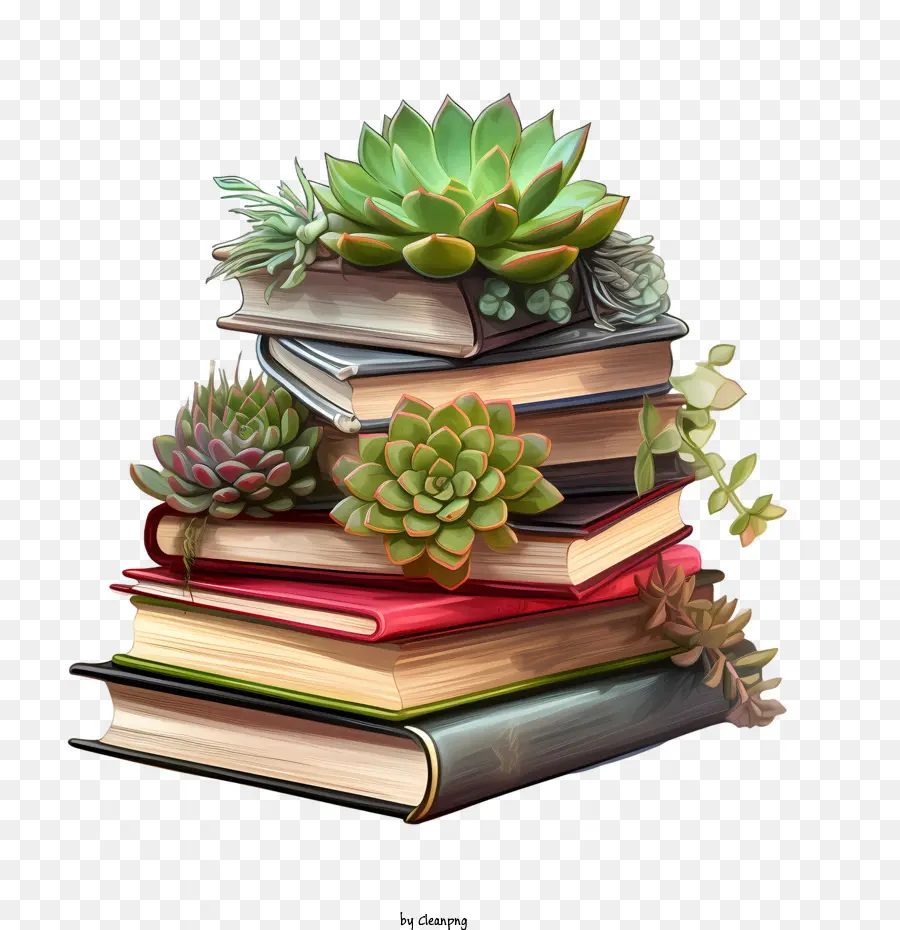 national dictionary day succulents books greenery foliage