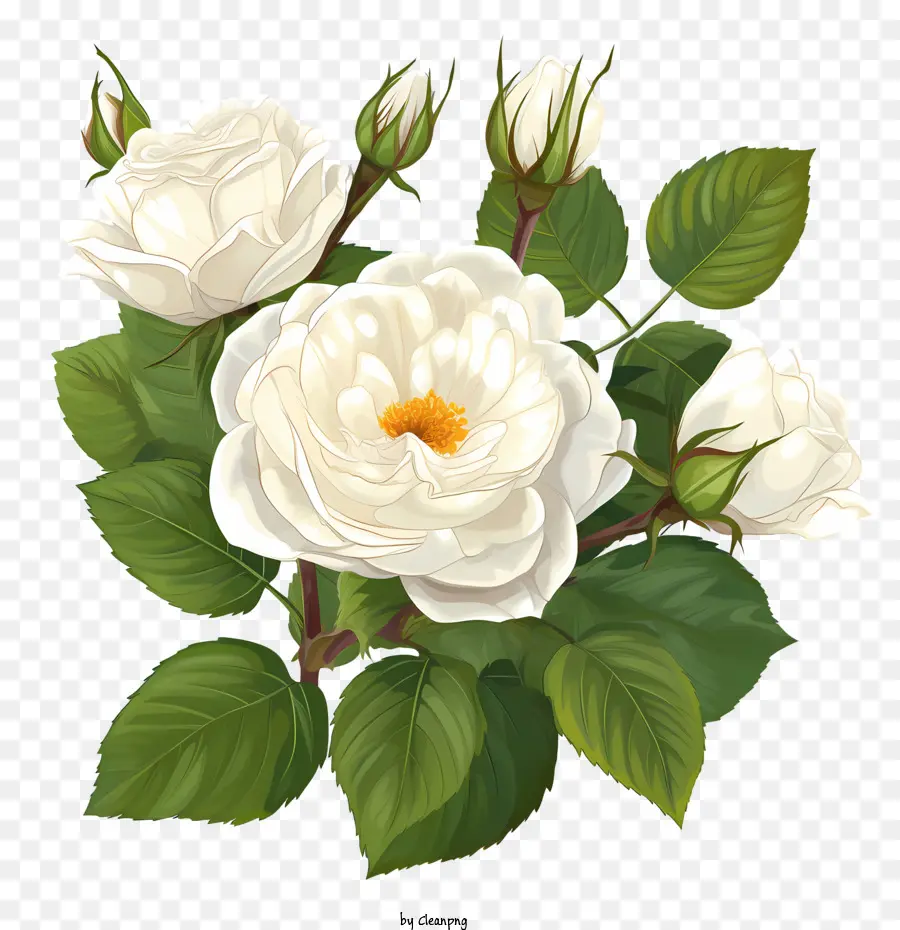 hoa hồng trắng - 