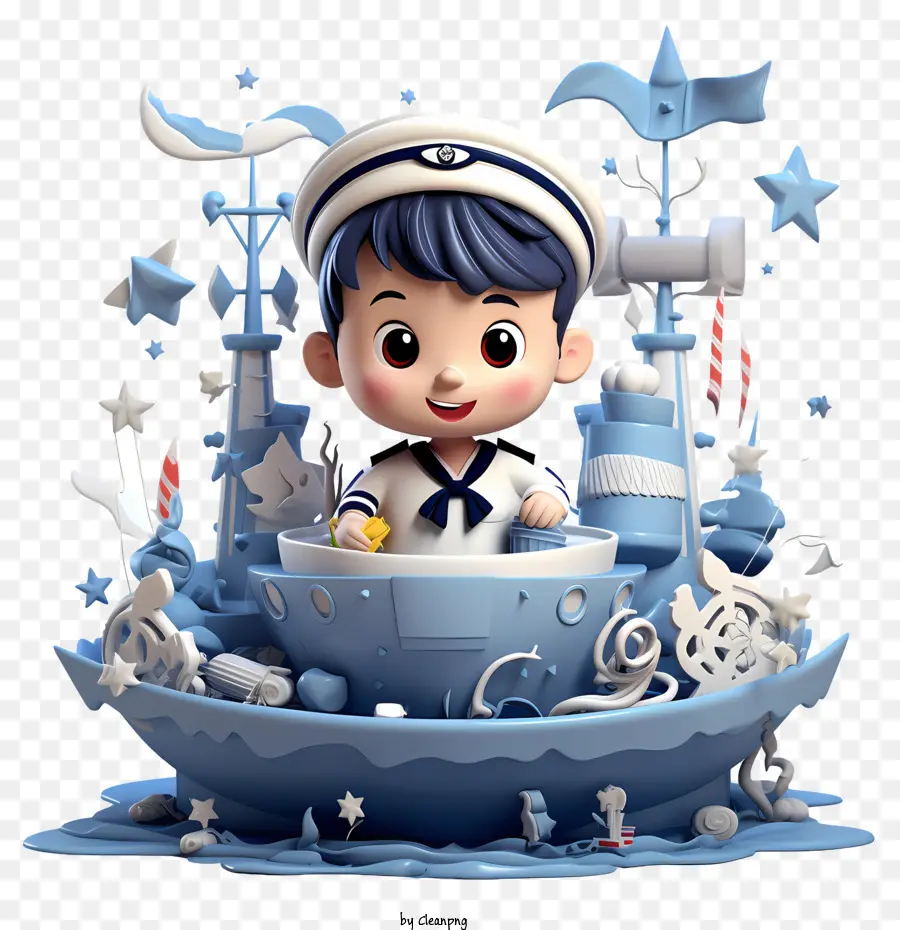 navy birthday sailor nautical boat ship