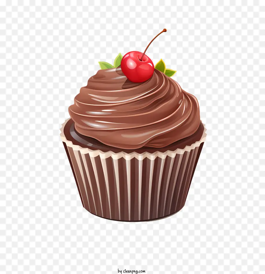 Schokoladen -Cupcake -Tag Mehl Zucker Eier Milch - 