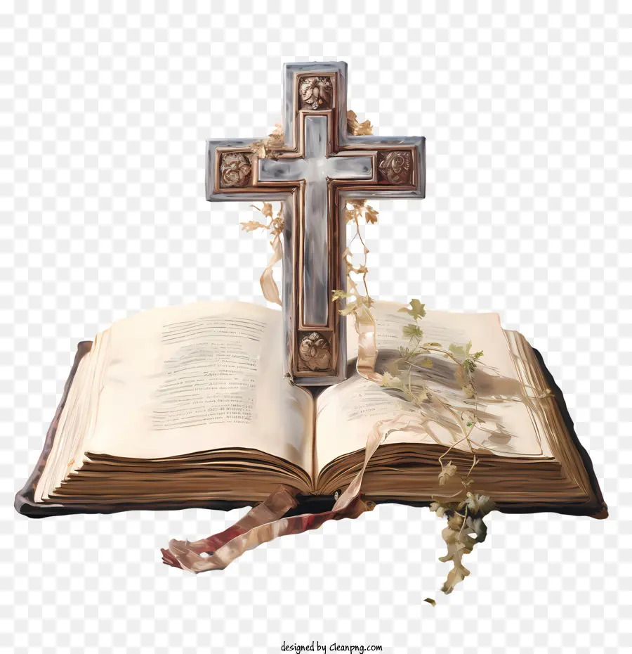 bible with cross cross bible ancient christian
