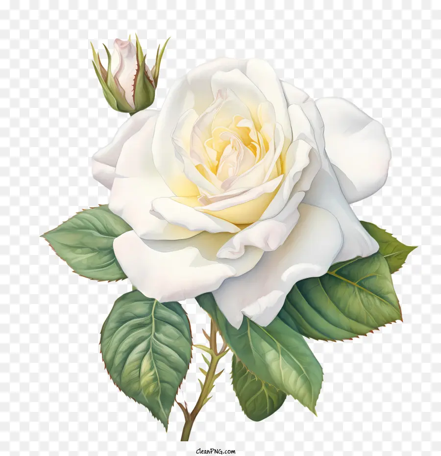 weiße rose - 