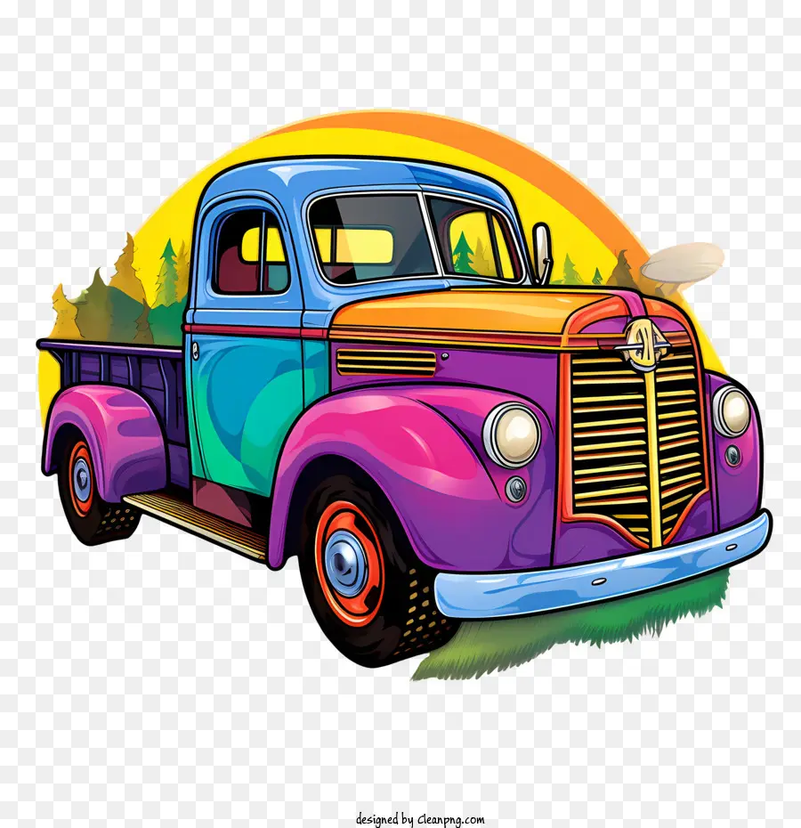vintage truck truck colorful vintage classic