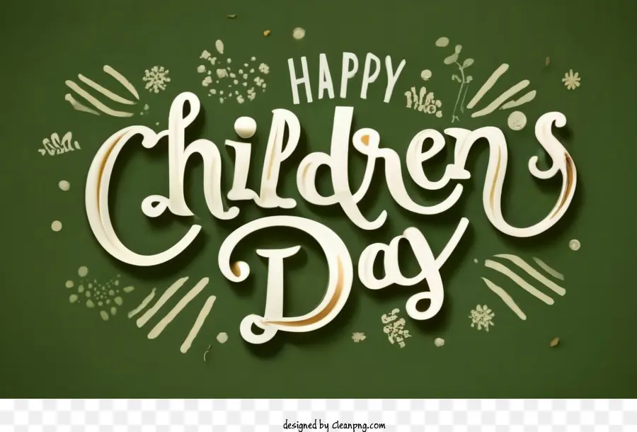 glücklicher Kindertag - 