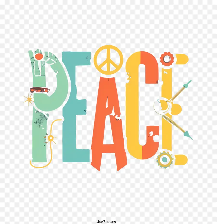 Frieden Frieden Glück Liebe Freude - 